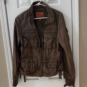 Twill Twenty Two 22 utility Jacket sz l